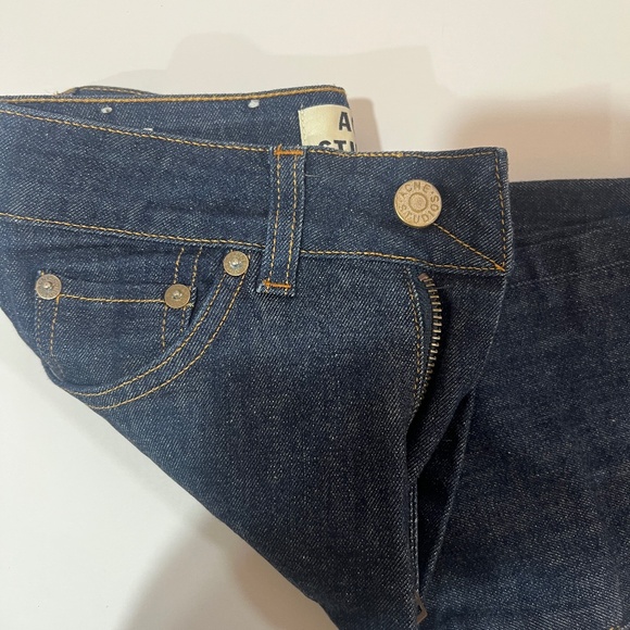 NWOT. ACNE STUDIOS Needle Raw Jeans - Picture 3 of 7